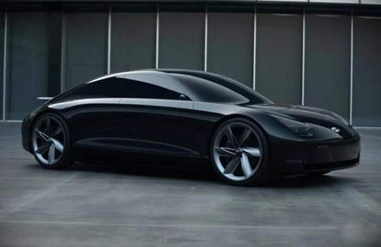现代IONIQ 6渲染图曝光 定位纯电动轿跑车(图2)