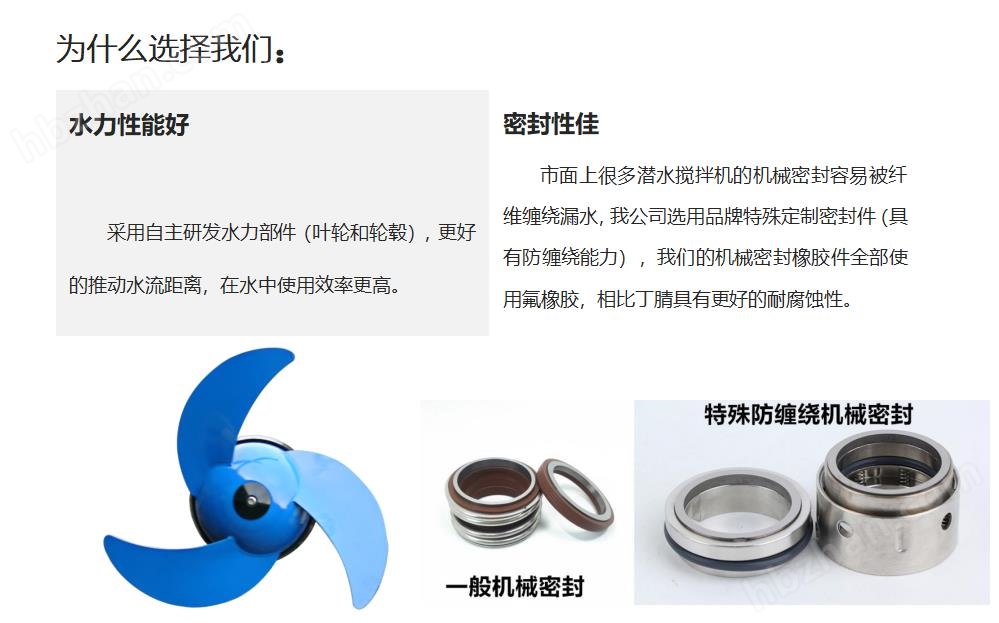 耐腐蚀永磁节能潜水搅拌机(图3)